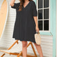 Flowy V-Neck Beach Dress: Women's Swimsuit Cover Up