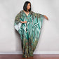 Plus Size Batwing Sleeve Beach Kaftan Swimsuit Cover Ups