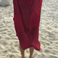 V-Neck Short Sleeve Beach Kaftan Cover Up for Women