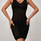 Sleeveless Crochet Swimwear Cover Up - Sexy Knit Dress