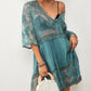 Women's V-Neck Lace Bikini Beach Dress Cover Up