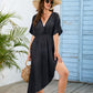 Women's V-Neck Kaftan Beach Cover Up