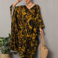 Printed Plus Size Women's Beach Caftan Dress