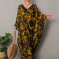 Printed Plus Size Women's Beach Caftan Dress