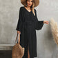 V-Neck Batwing Women's Beach Kaftan Cover Up