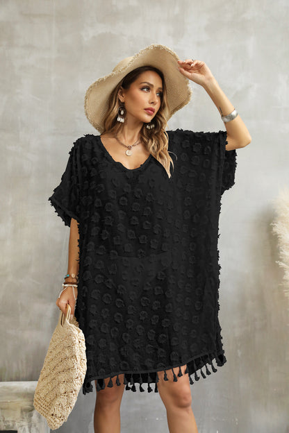 Chiffon Tassel Swimsuit Cover Up for Women