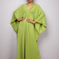 V-Neck Batwing Sleeve Plus Size Beach Caftan