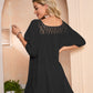 Button-Down Lace Beach Dress: Women's Swimsuit Cover Up