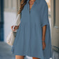 Women's Button-Down Swimsuit Beach Cover Up