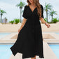 Women's Flowy Chiffon Beach Cover Up Maxi Dress