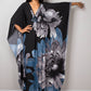 Plus Size Batwing Sleeve Beach Kaftan Swimsuit Cover Ups