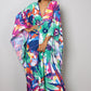 Plus Size Batwing Sleeve Beach Kaftan Swimsuit Cover Ups