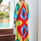 Printed Plus Size Kaftan Swimsuit Cover-Up for Women