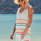 Hollow Backless Beach Tunic Dress - Women's Coverup