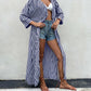 Women's Long Sleeve Beach Kimono Cover Up