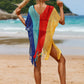 V-Neck Crochet Tassel Coverups - Women's Swimwear