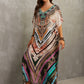 Print Kaftan Beach Loungewear Dress for Women