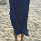 V-Neck Short Sleeve Beach Kaftan Cover Up for Women