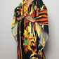 Plus Size Batwing Sleeve Beach Kaftan Swimsuit Cover Ups