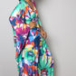 Plus Size Batwing Sleeve Beach Kaftan Swimsuit Cover Ups