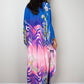 Plus Size Batwing Sleeve Beach Kaftan Swimsuit Cover Ups