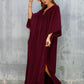 Women's Loose V-Neck Beach Caftan Cover Up Dress