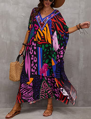 Print Kaftan Beach Loungewear Dress for Women